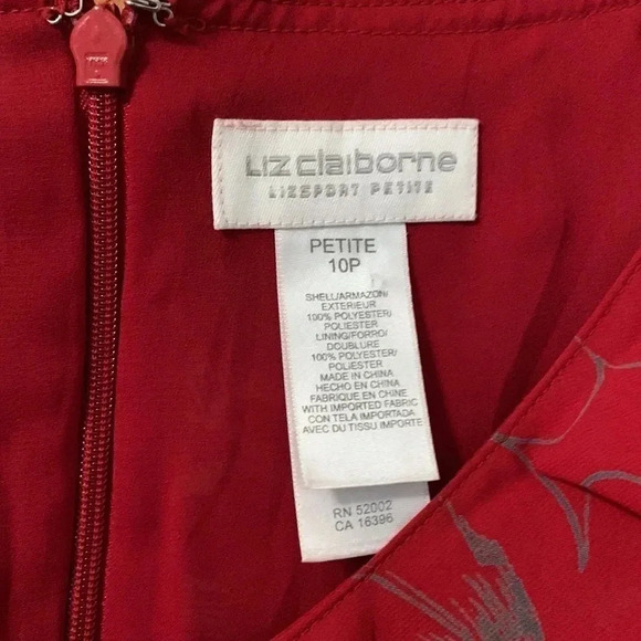 NWT Liz Claiborne  Dress 10P - Picture 3 of 6